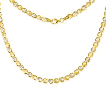 Zlatý elegantní náhrdelník
