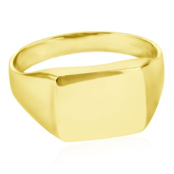 Pánský pečetní zlatý prsten
